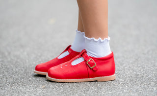 Vintage Little Luxe Red Mary Janes **Pre-Order ETA Mid-End of August**