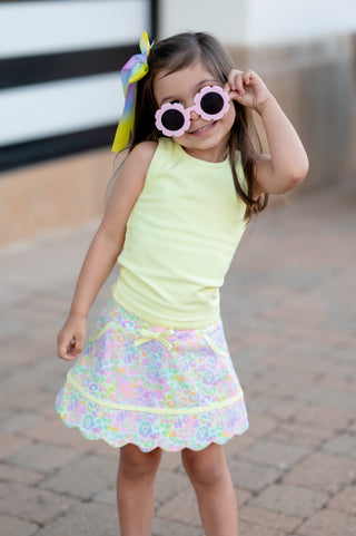Sunny Neon Glow Tank and Skort