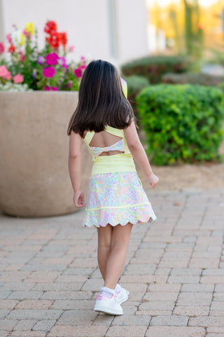 Sunny Neon Glow Tank and Skort