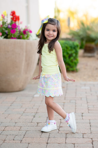 Sunny Neon Glow Tank and Skort
