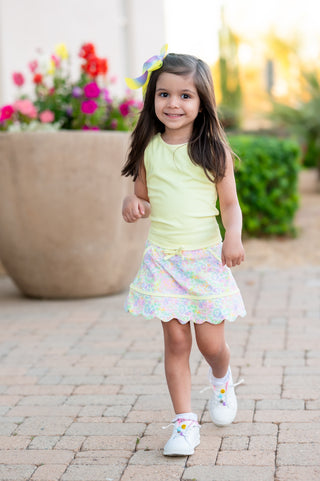 Sunny Neon Glow Tank and Skort