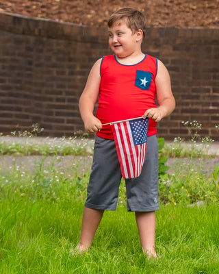 Patriotic Prince (Made to Match) Boy Shirt