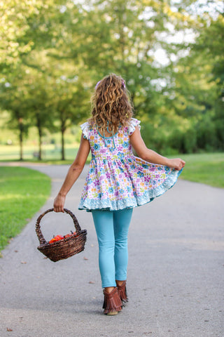Falling for Teal 3 Piece Playset
