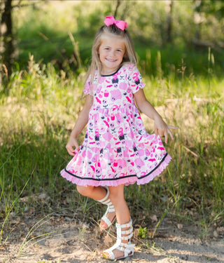 Sweet & Spooky Twirl Dress **Preorder ETA 6-8 Weeks**