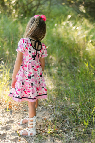 Sweet & Spooky Twirl Dress **Preorder ETA 6-8 Weeks**