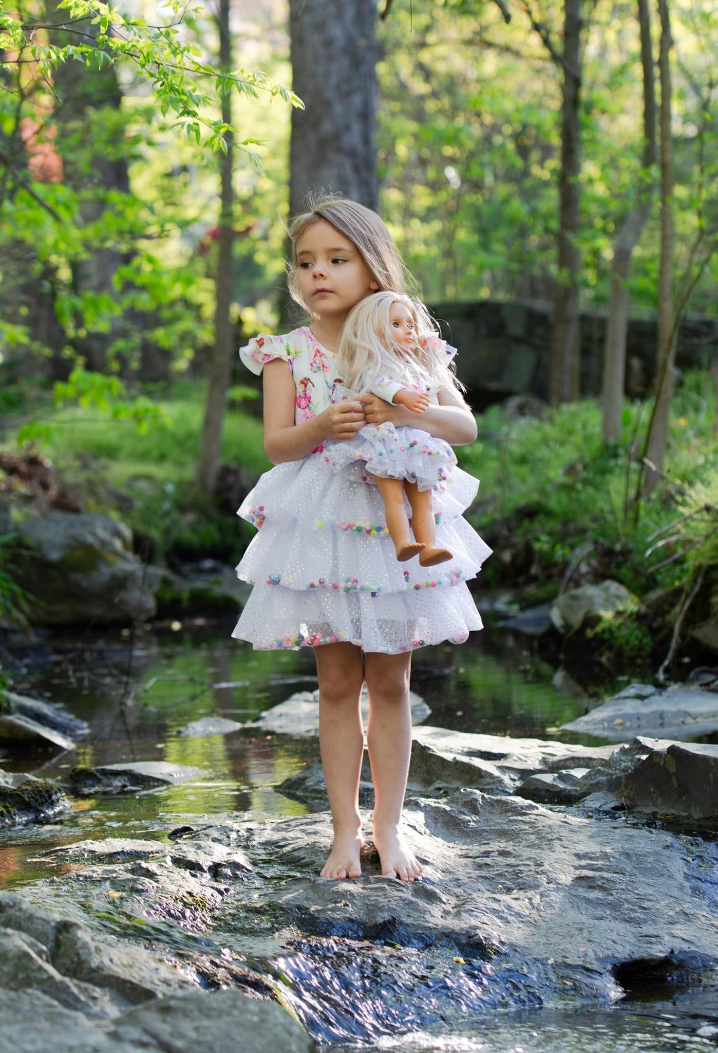 Fairy Doll Dress-matching long sleeved tulle dress – LIV STELLA