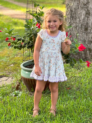 Unicorn and Rainbow Dreams-Bamboo Playset- Ready to Ship!