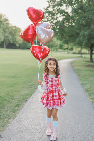 Sweetheart's Tartan Pinafore Set- **Pre-Order ship early Jan**