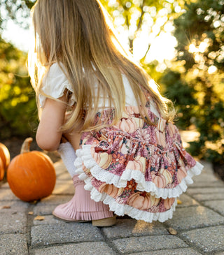 Harvest Blossom Overalls- **Limited Pre-Order ships Early-Mid September**