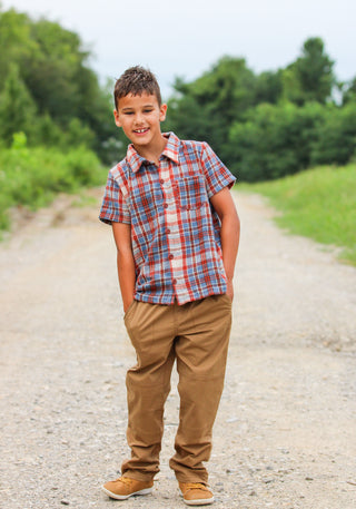 Cinnamon Sapphire Boy Shirt **Pre Order ETA Mid October**