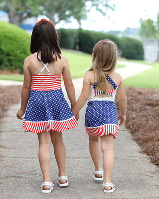Land I Love Scalloped Activewear Dress