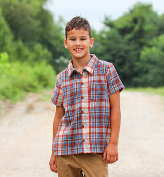 Cinnamon Sapphire Boy Shirt **Pre Order ETA Mid October**