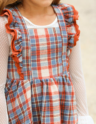 Cinnamon Sapphire Pinafore Set **Pre Order ETA Mid October**