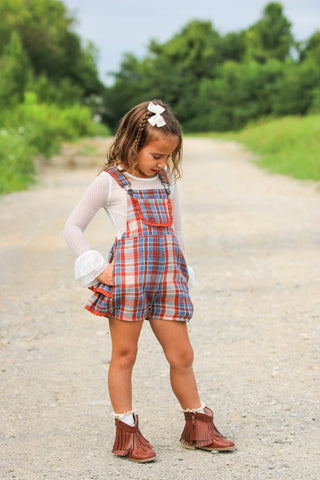 Cinnamon Sapphire Overalls **Pre Order ETA Mid October**