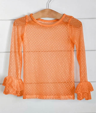 Lace Layering Swiss dot-Pumpkin Pre-Order ship Mid Sept.**