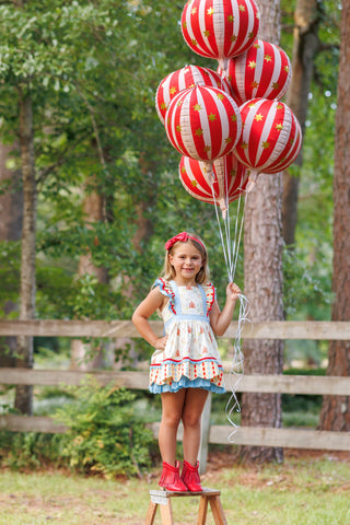 Under The Big Top Pinafore **Pre Order ETA Mid-End of July**