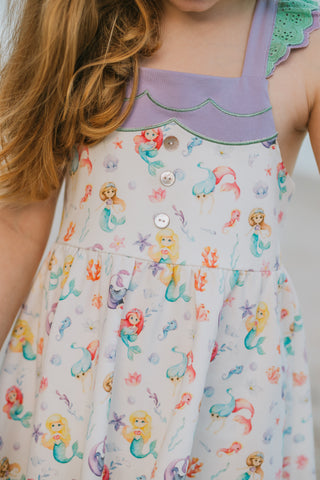 Mermaid Splash Dress Set