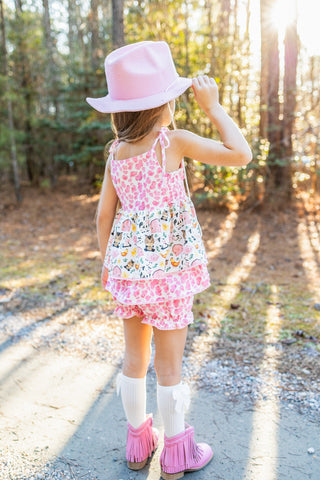 Country Charm Farmyard Friends Tunic Set- Ready to ship