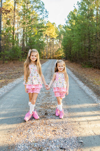 Country Charm Farmyard Friends Tunic Set- Ready to ship