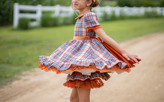 Cinnamon Sapphire Couture Dress **Pre Order ETA Mid October**