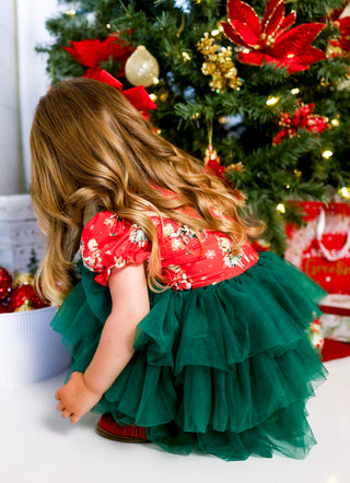 Vintage Christmas Tulle Dress-Ready to Ship