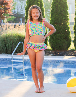 Lemonade Splash 3 Piece Swim Set- Ready to Ship