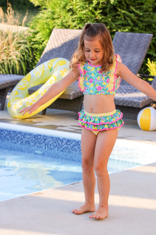 Lemonade Splash 3 Piece Swim Set- Ready to Ship