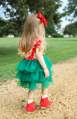 Vintage Christmas Tulle Dress-Ready to Ship