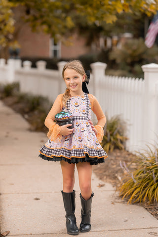 Lace Swiss Dot Layering Top-Coordinates with Batty for Bows