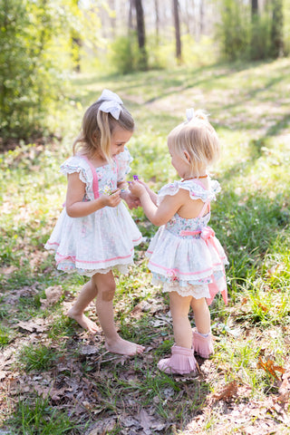 Petals and Lace Tunic Set