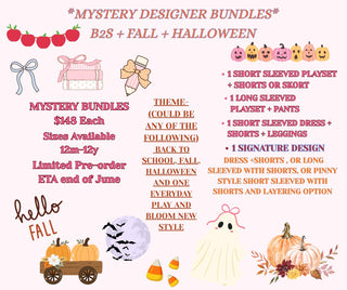 Designer Mystery Bundle (4 Designs) **Pre-order Ships End of June**