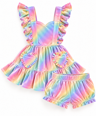 Sweetheart Velvet Pinafore Sets **Pre-Order ETA Early January**
