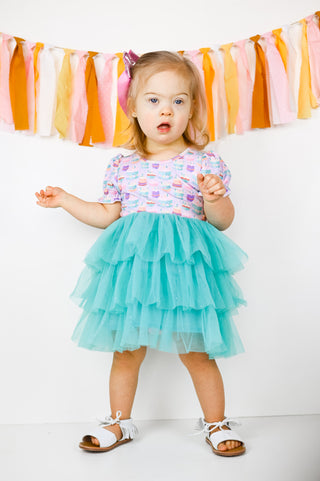 Birthday Wishes Tulle Dress Set