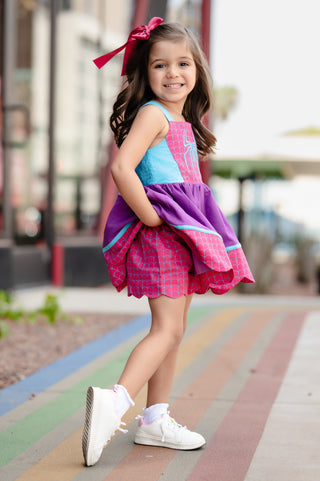 Hero Squad-Webbed in Pink Tunic Set **Pre-Order ETA end of September**
