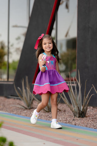 Hero Squad-Webbed in Pink Tunic Set **Pre-Order ETA end of September**