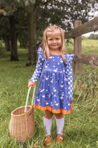 Little Goose Cottage Twirl Dress**Pre-order ETA early November**
