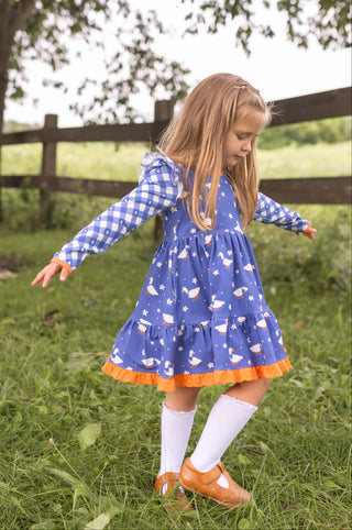 Little Goose Cottage Twirl Dress**Pre-order ETA early November**