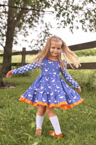 Little Goose Cottage Twirl Dress**Pre-order ETA early November**