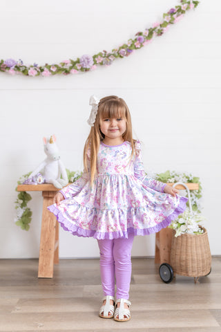 Glimering Unicorn Dream Twirl Dress Set
