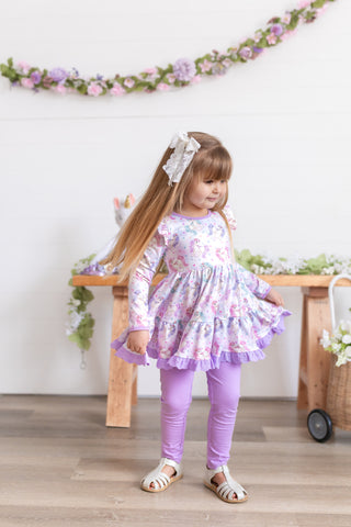 Glimering Unicorn Dream Twirl Dress Set