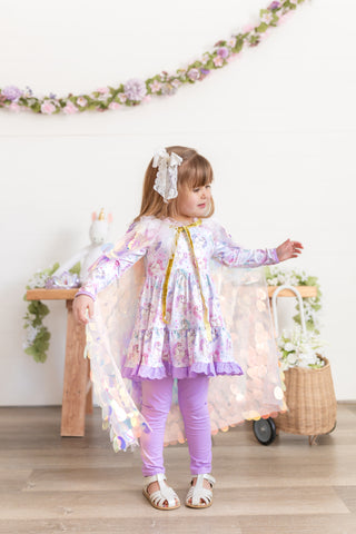 Glimering Unicorn Dream Twirl Dress Set