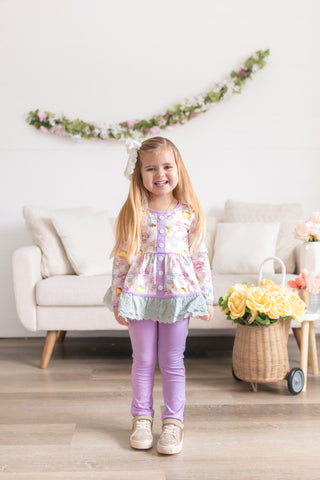 Lilac Kitty Friends Playset