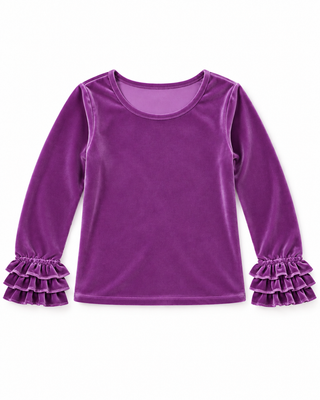 Velvet & Ruffles Layer Shirts **Pre-Order ETA Early January**