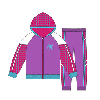 Hero Squad-Webbed in Pink Jogger Set **Pre-Order ETA end of September**