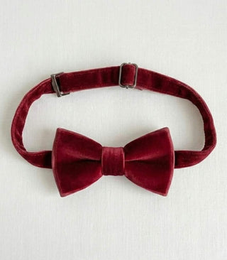 Red Velvet Boy Bowtie **Pre Order ETA Mid October**