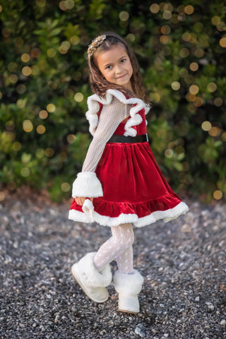 Merry Noelle Pinafore Set **Pre-order ETA mid November**
