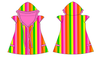 Neon Flamingo Pop Swim Cover **PRE-ORDER SHIPS EARLY TO MID JUNE**