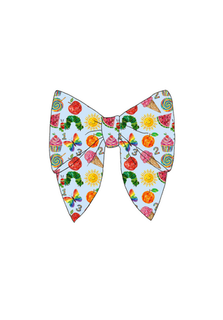 A Caterpillar's Colorful Journey Hair Bow Clip **Pre-Order ETA Early July**
