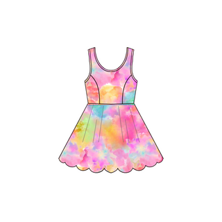 Watercolor Sky Mom Dress **Pre Order ETA Mid-End of July**