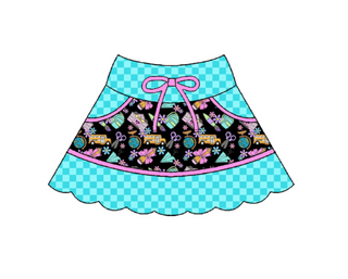 Retro Cool Academy Active Skort **Pre-Order ETA end of July****Please note- the blue color will match closer to the pinafore**